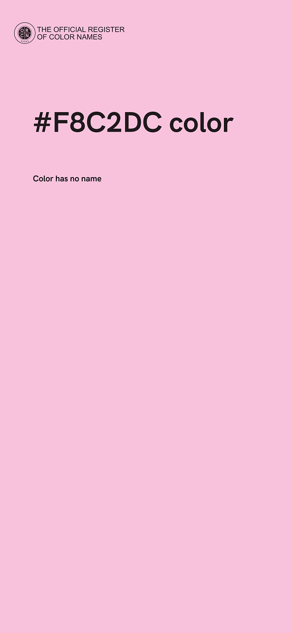 #F8C2DC color image