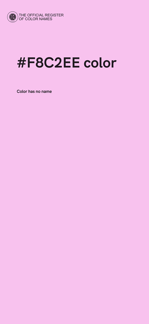 #F8C2EE color image