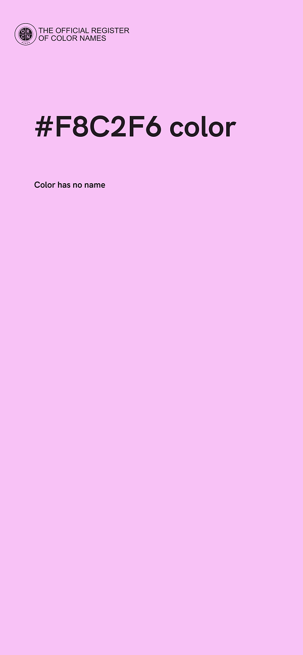 #F8C2F6 color image