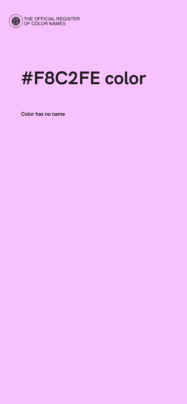 #F8C2FE color image