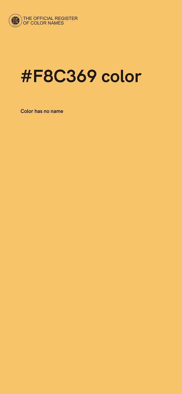 #F8C369 color image