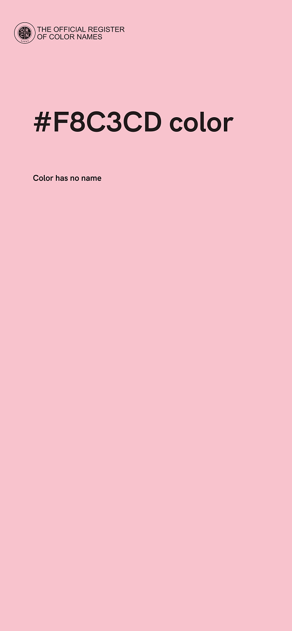 #F8C3CD color image