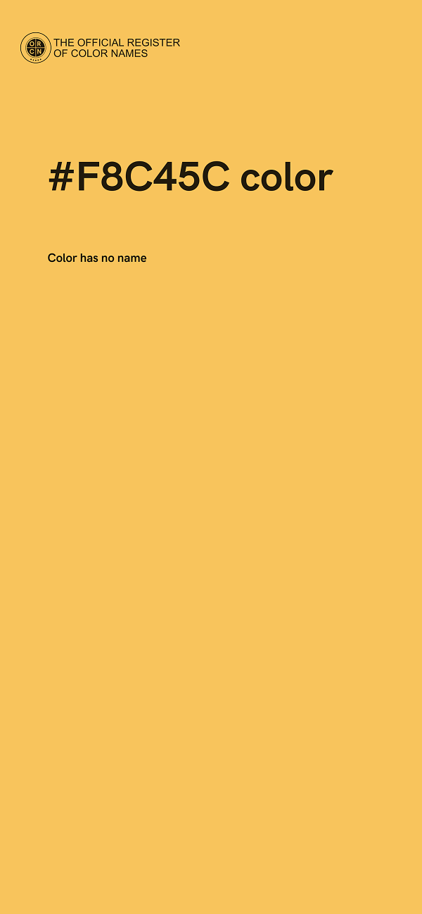 #F8C45C color image