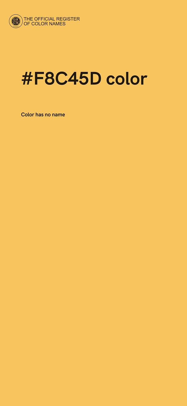 #F8C45D color image