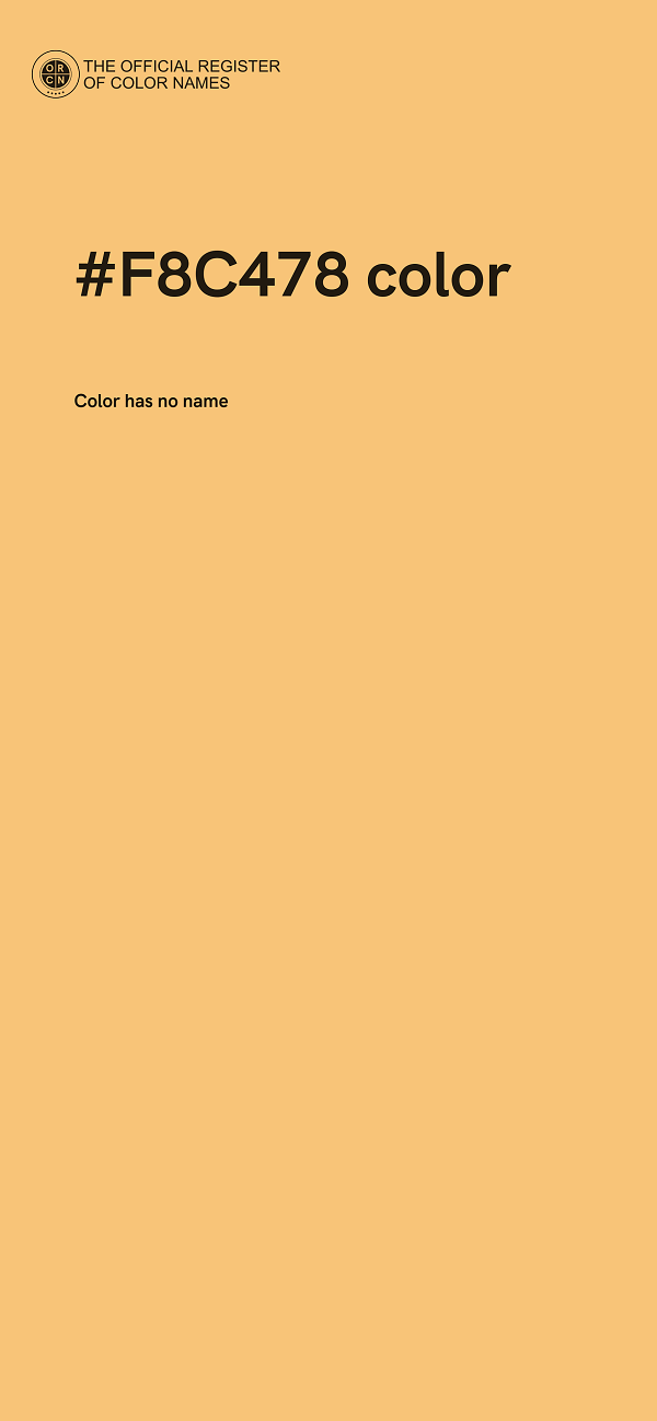 #F8C478 color image