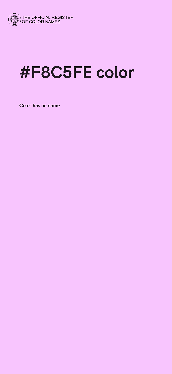 #F8C5FE color image