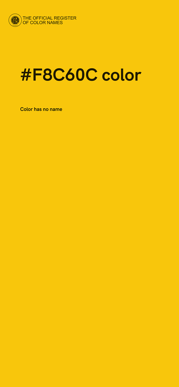 #F8C60C color image