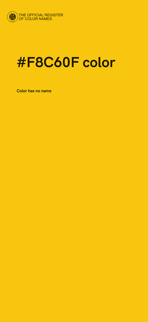 #F8C60F color image