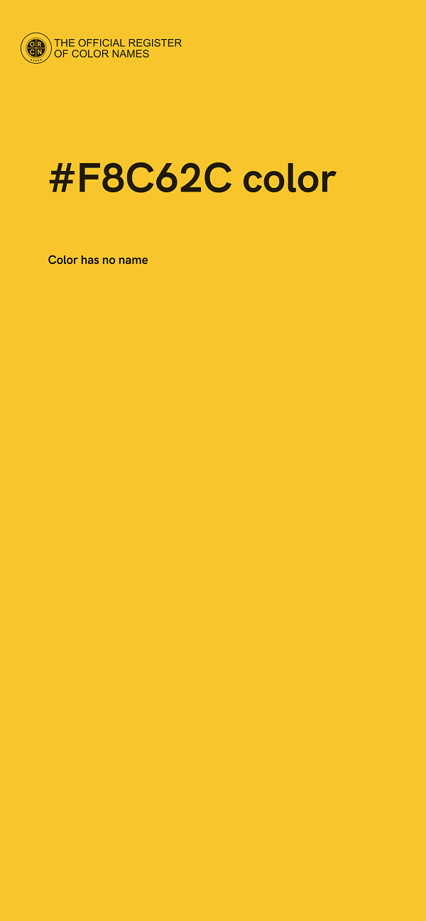 #F8C62C color image