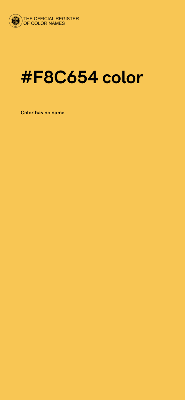 #F8C654 color image