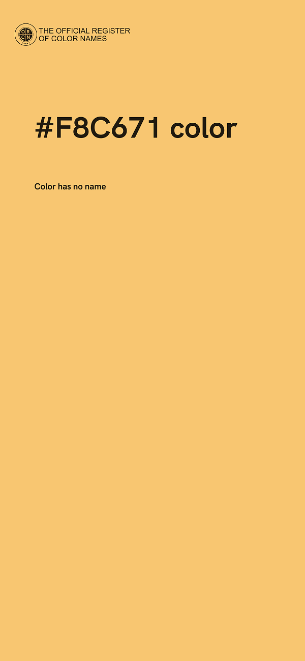 #F8C671 color image
