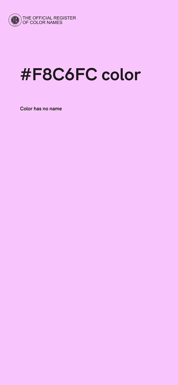 #F8C6FC color image