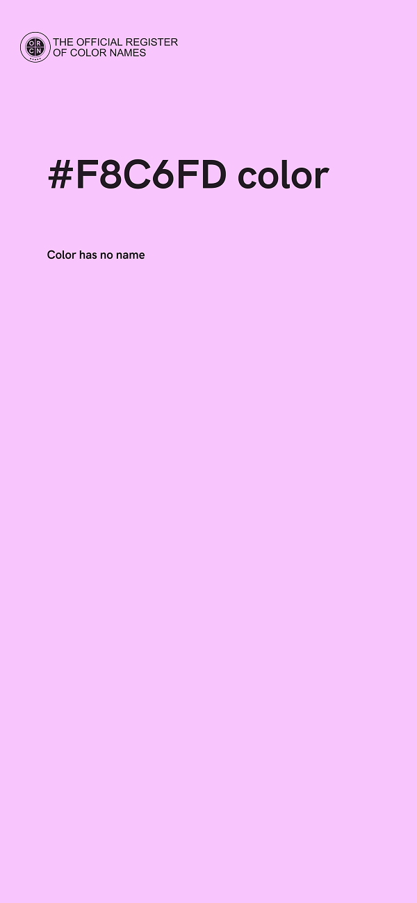 #F8C6FD color image