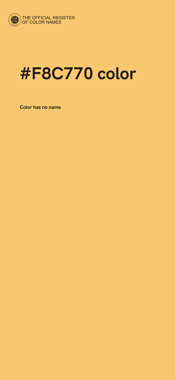 #F8C770 color image