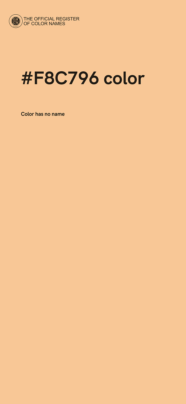 #F8C796 color image