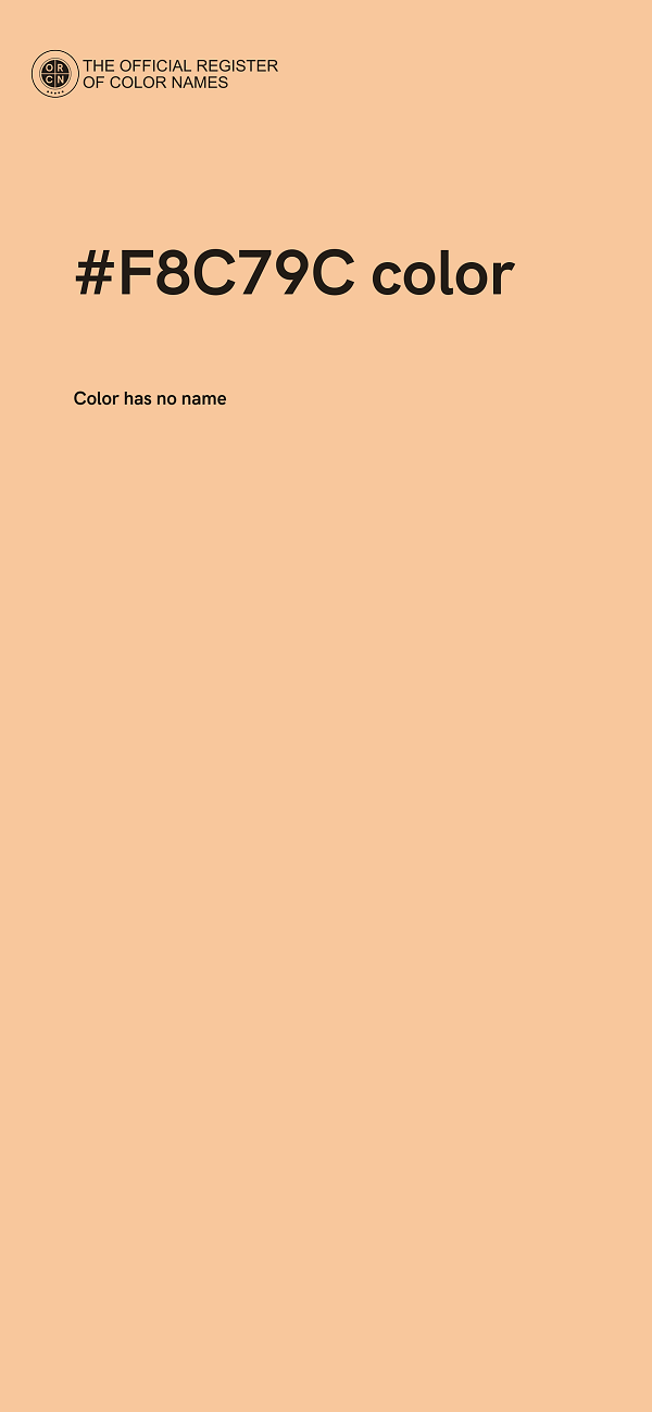 #F8C79C color image