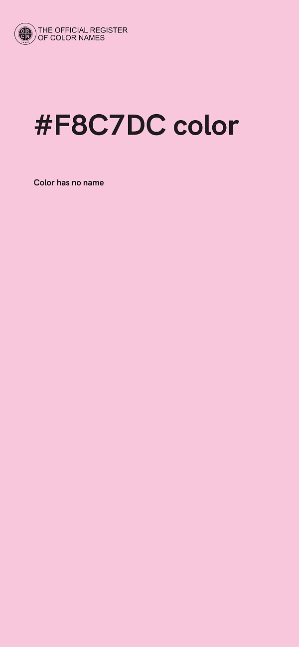 #F8C7DC color image
