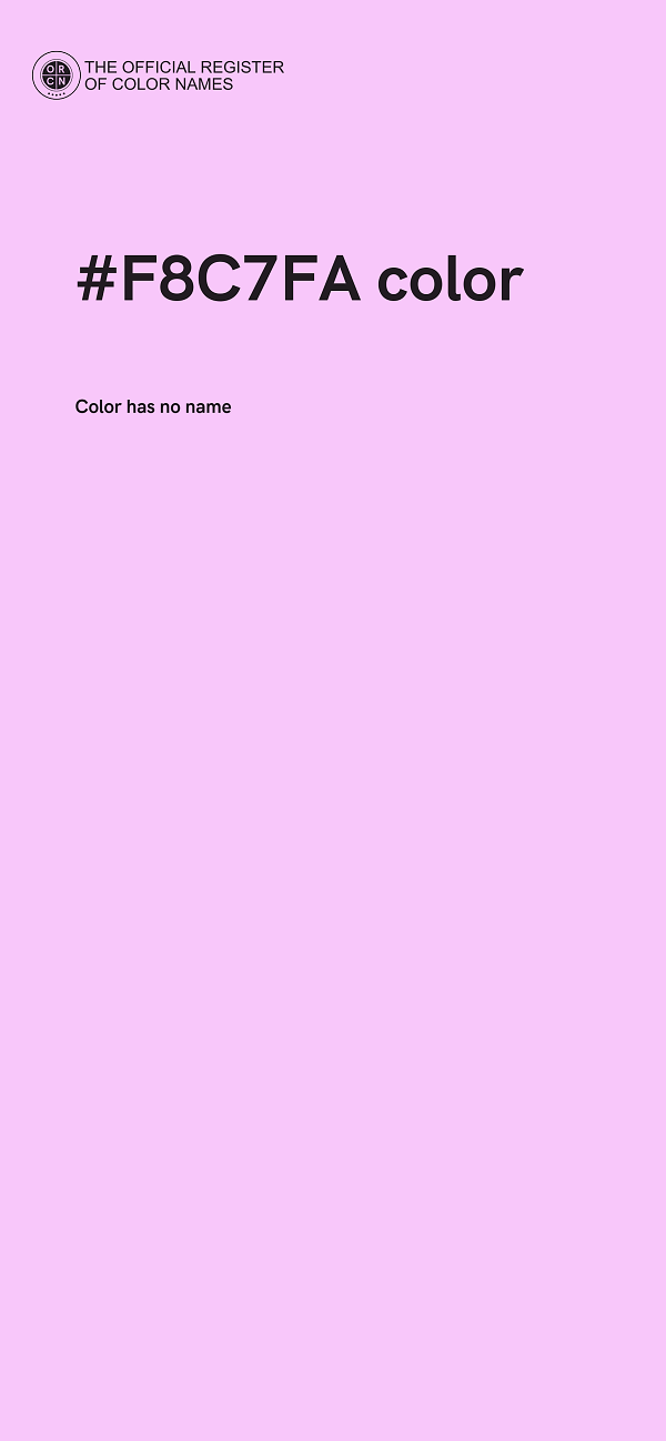 #F8C7FA color image