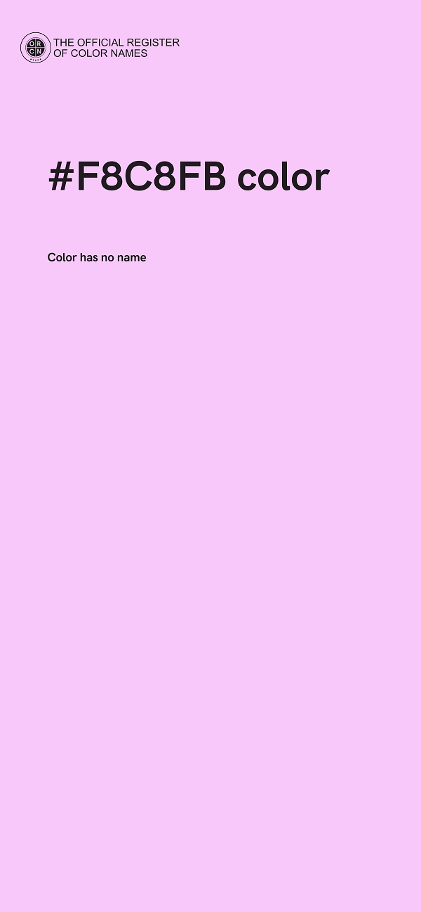 #F8C8FB color image
