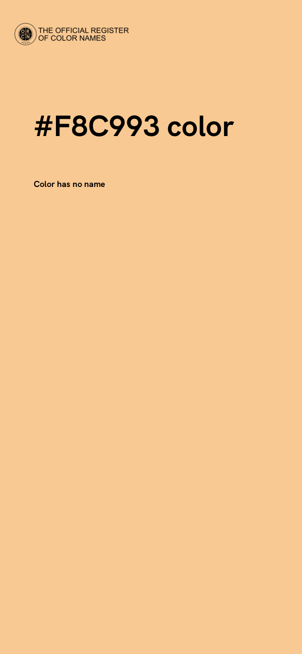 #F8C993 color image