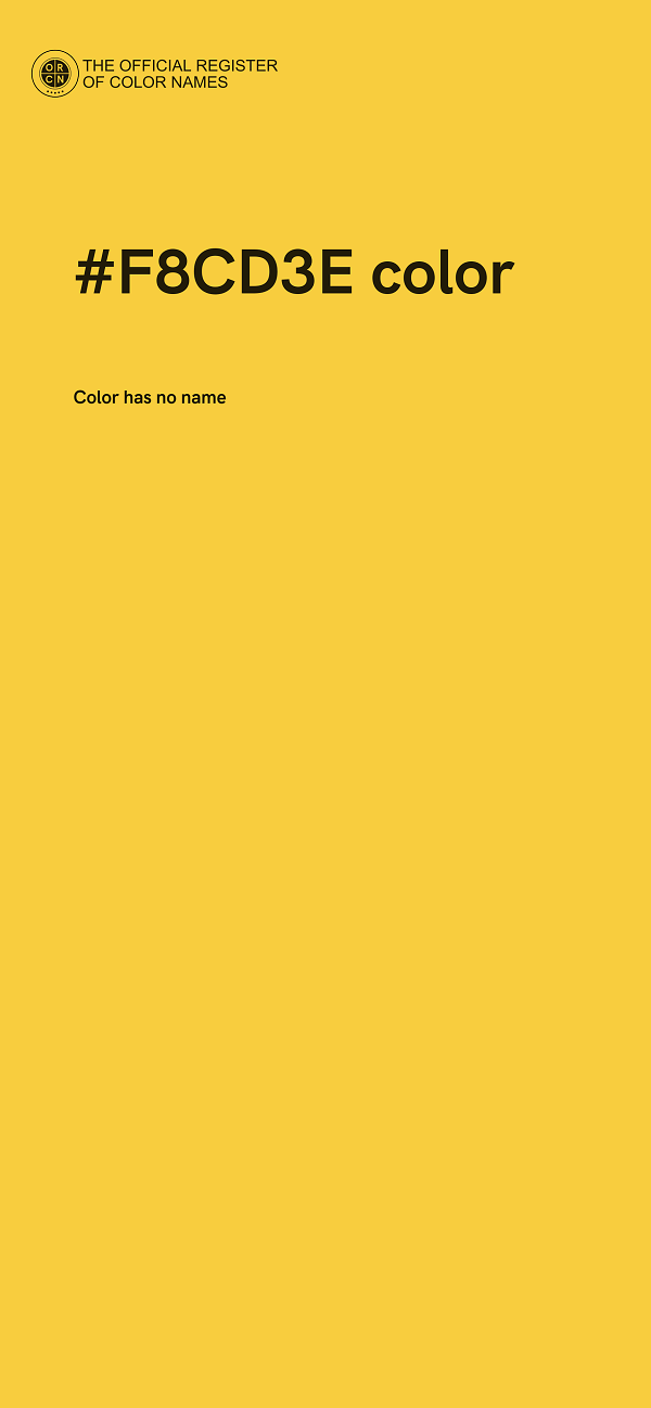 #F8CD3E color image