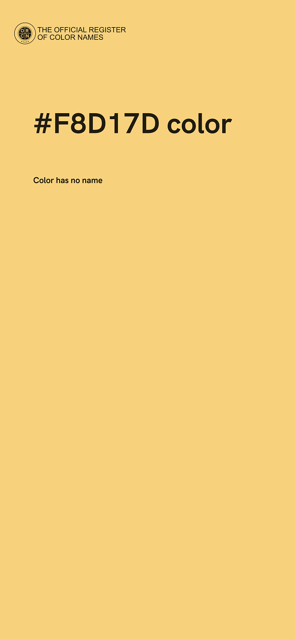 #F8D17D color image
