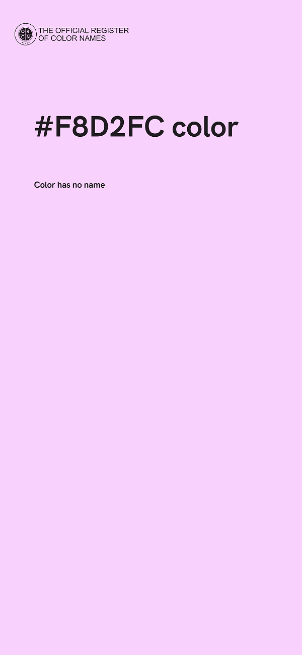 #F8D2FC color image