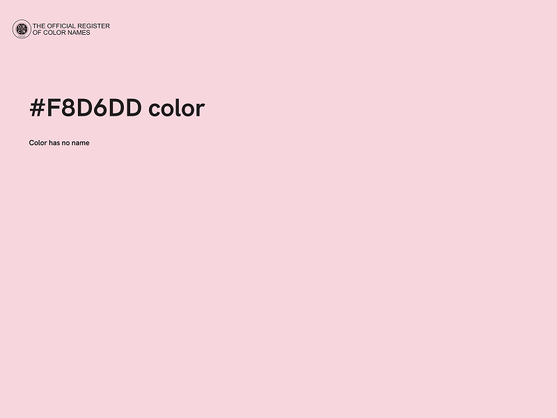 #F8D6DD color image