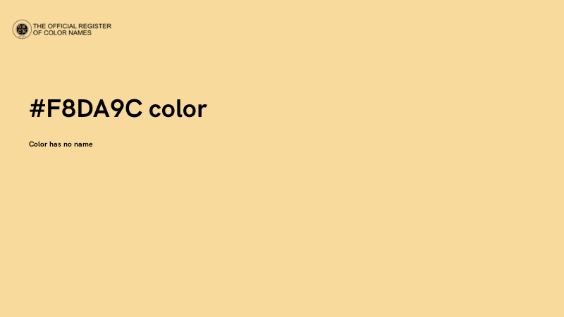 #F8DA9C color image