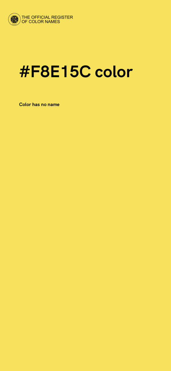 #F8E15C color image