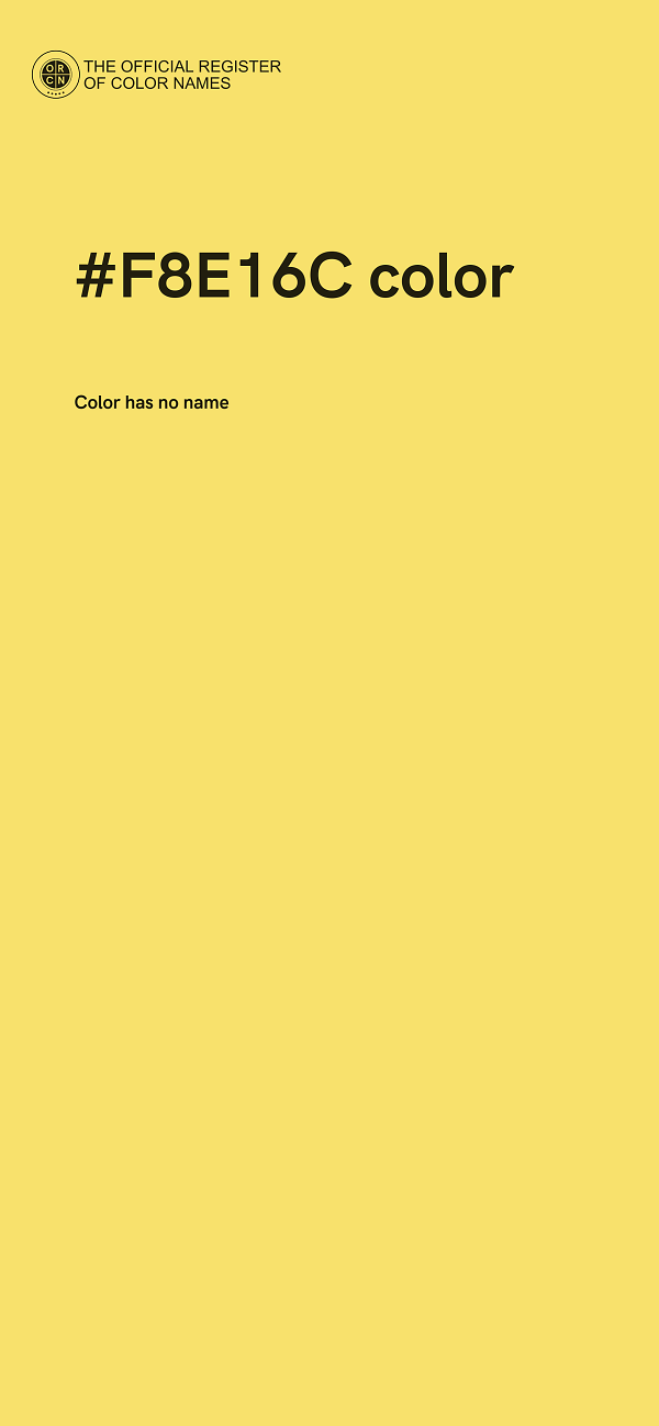 #F8E16C color image