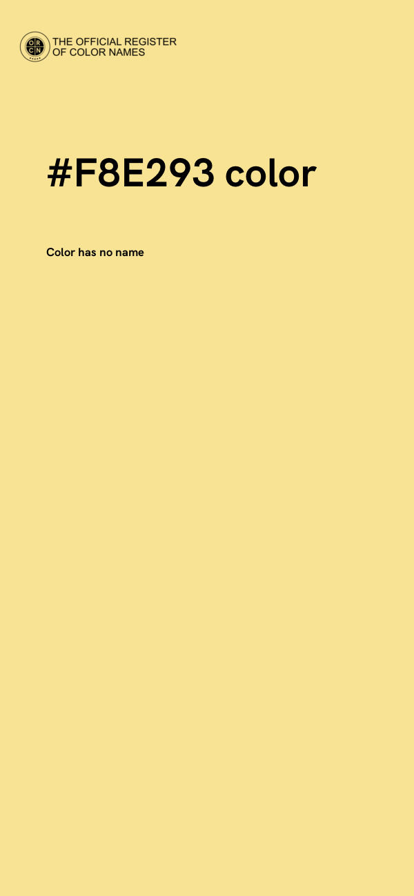 #F8E293 color image