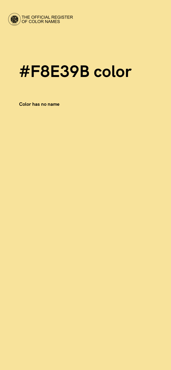 #F8E39B color image