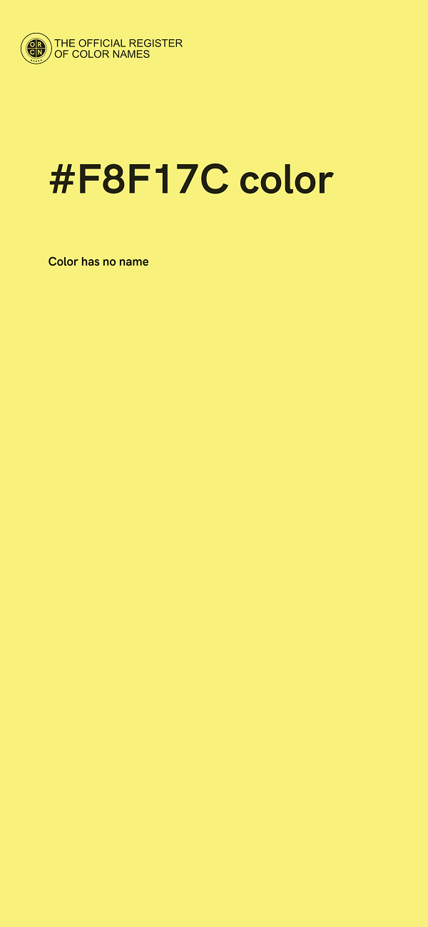 #F8F17C color image