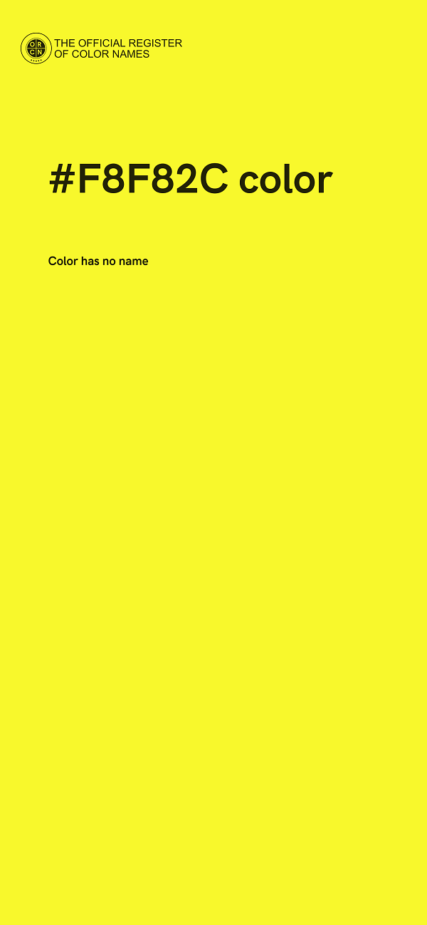#F8F82C color image