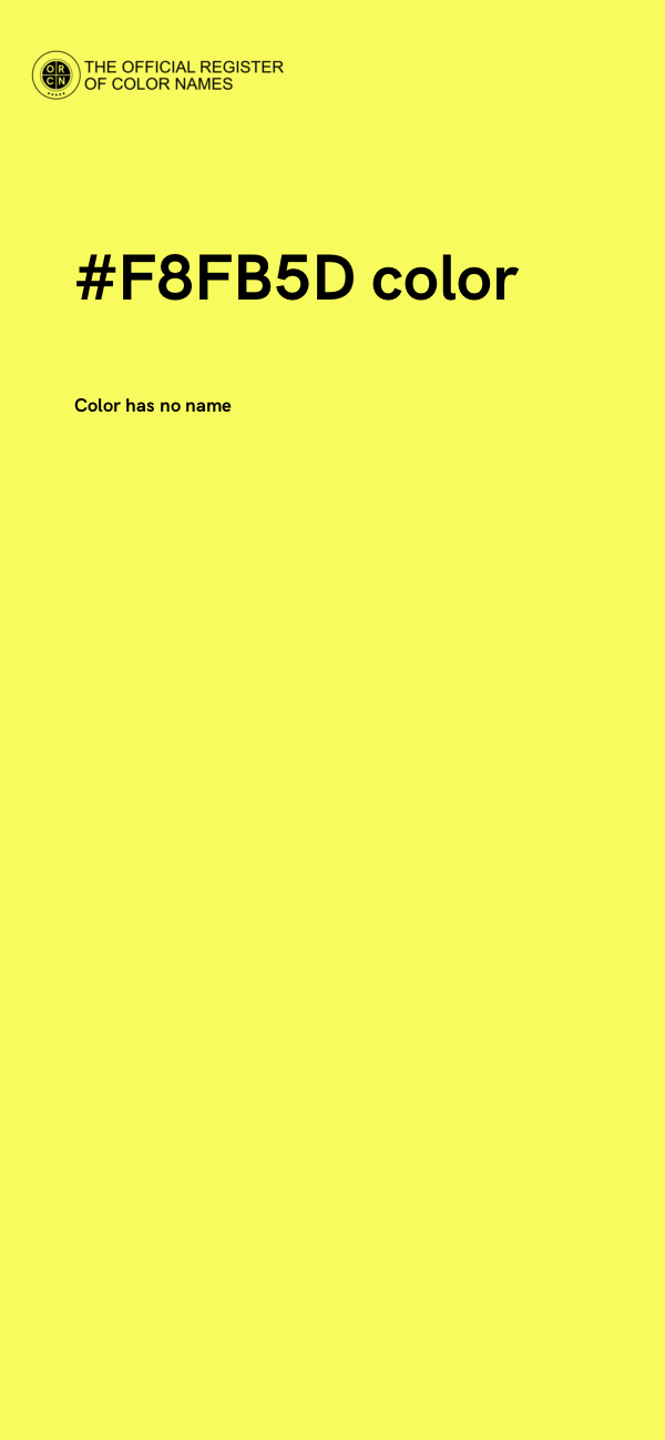 #F8FB5D color image