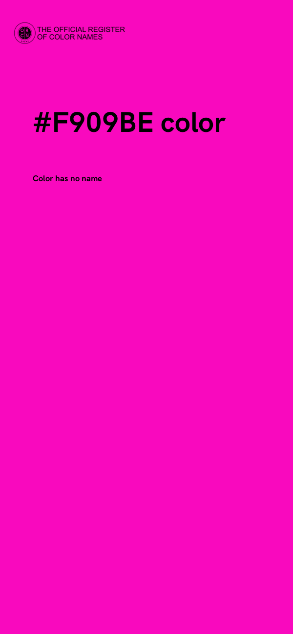 #F909BE color image