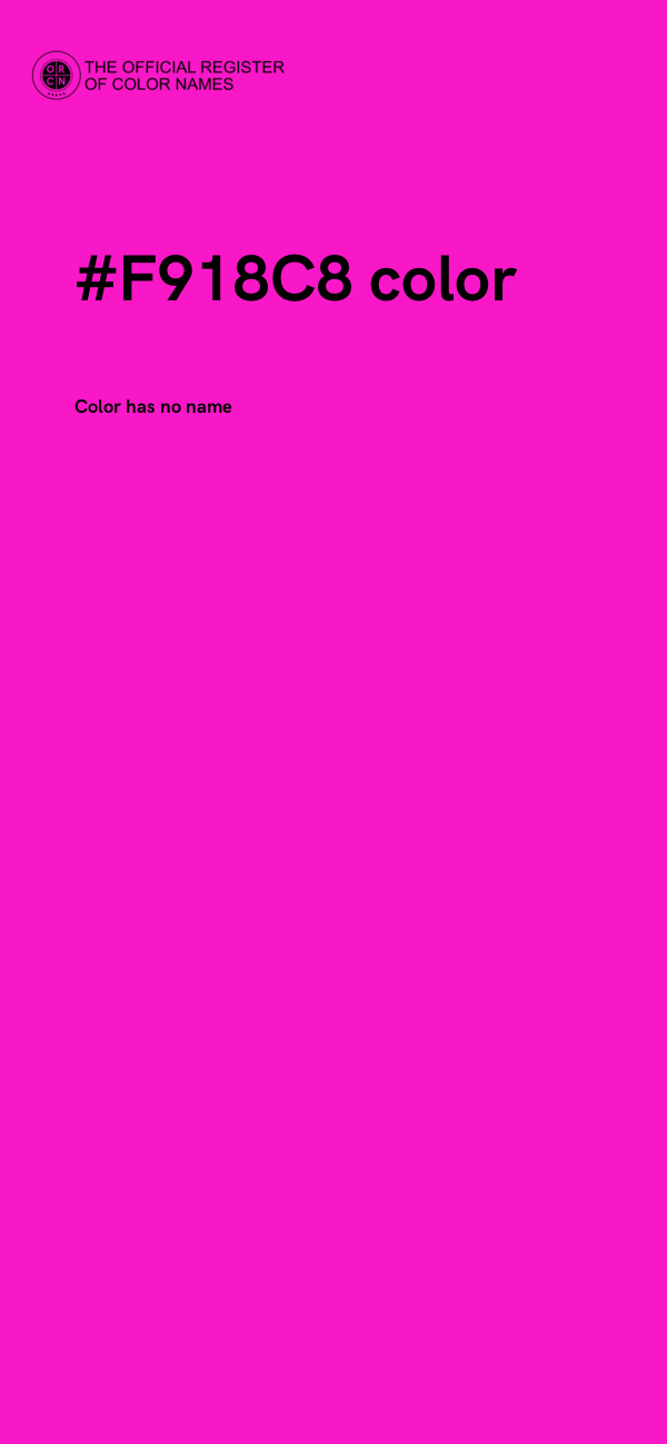 #F918C8 color image
