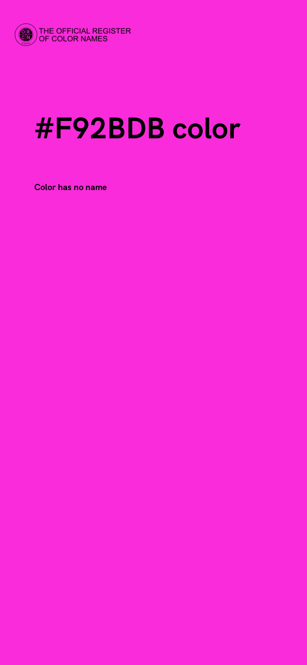 #F92BDB color image