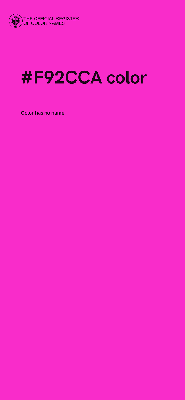 #F92CCA color image