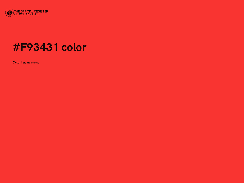 #F93431 color image