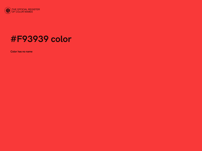 #F93939 color image