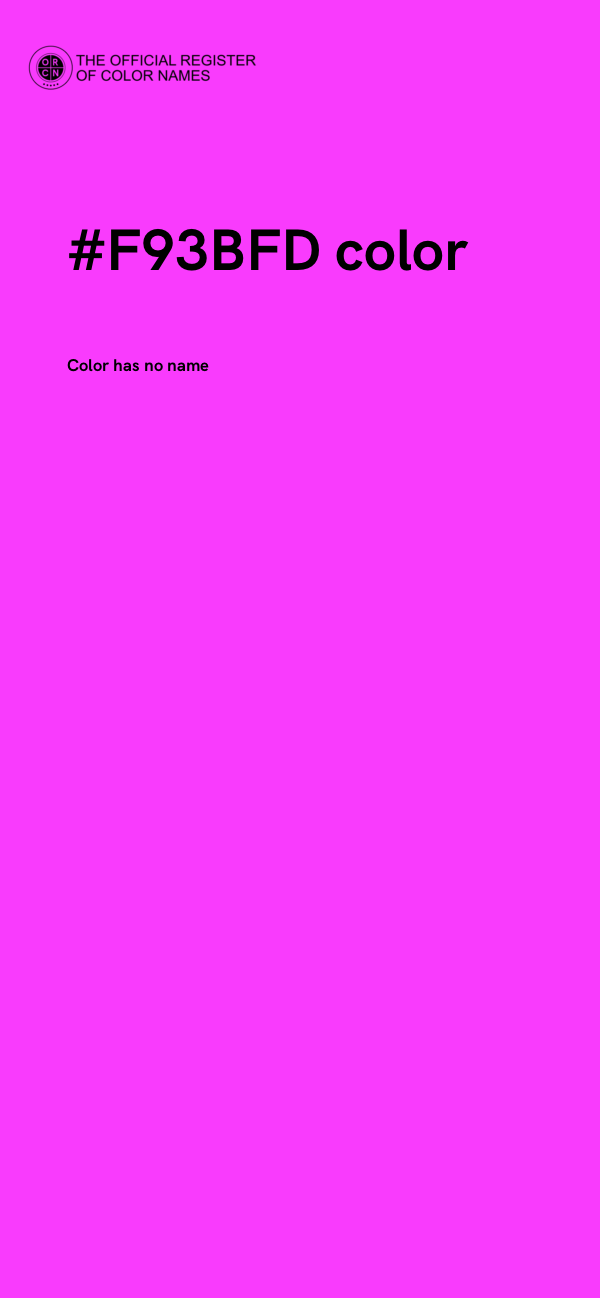 #F93BFD color image