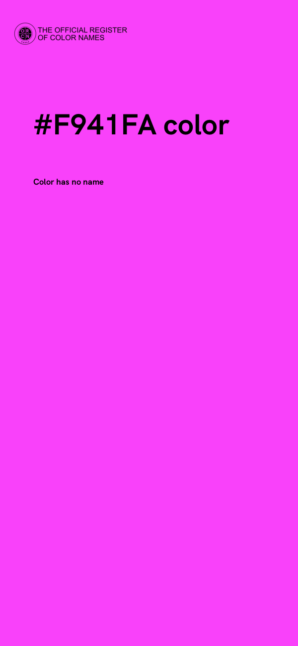 #F941FA color image