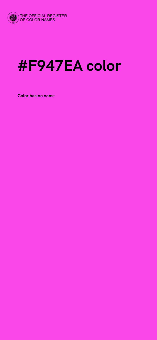 #F947EA color image