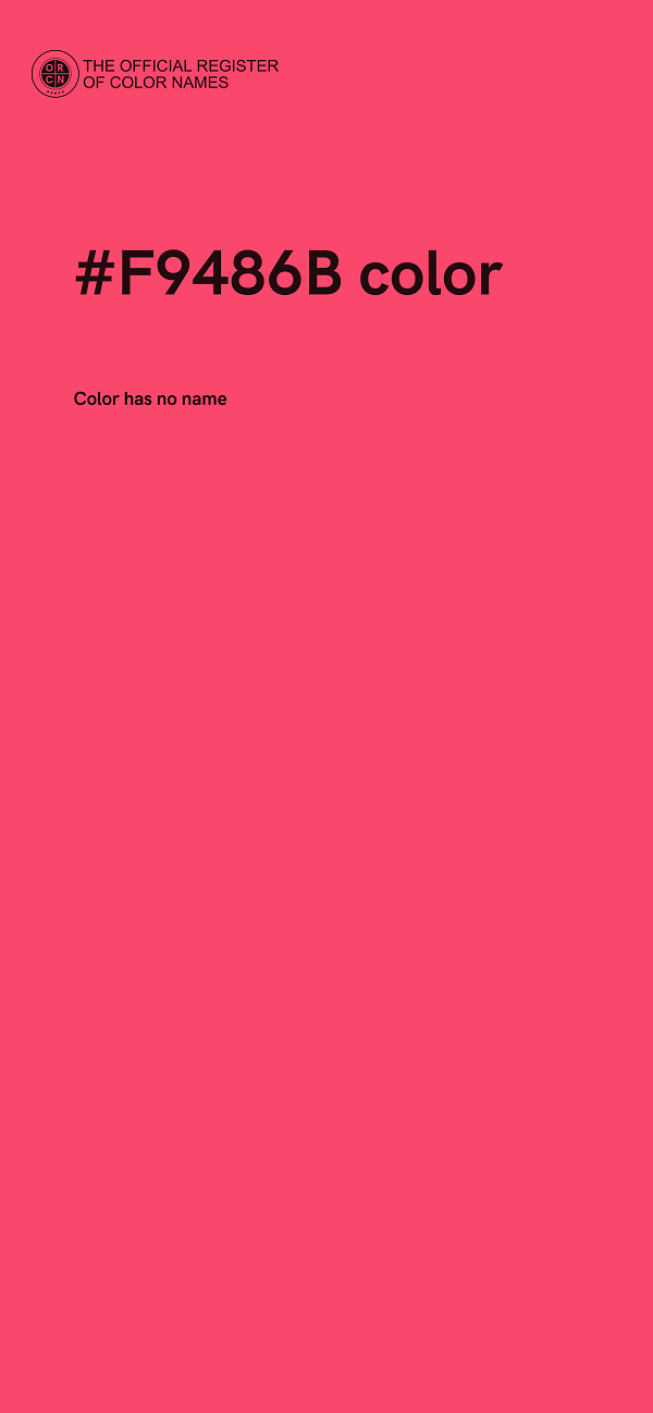 #F9486B color image
