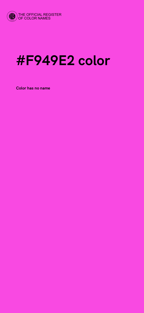#F949E2 color image