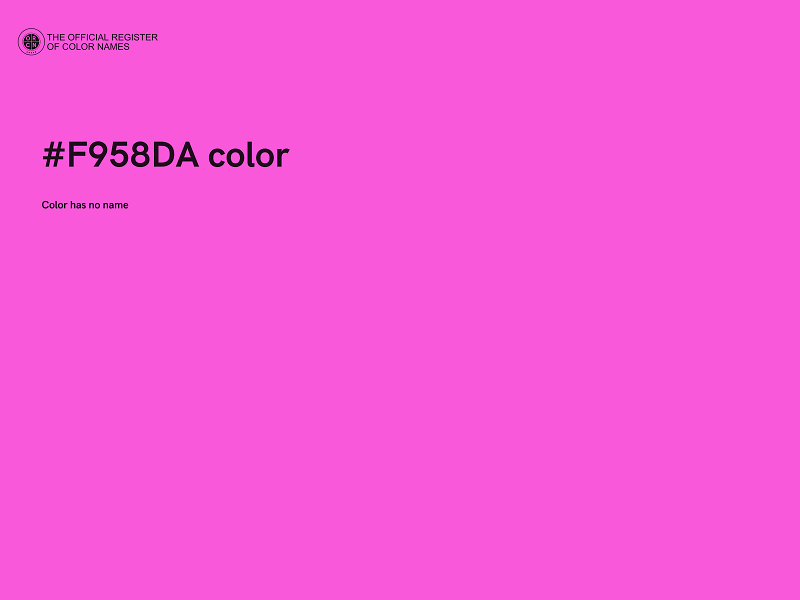 #F958DA color image