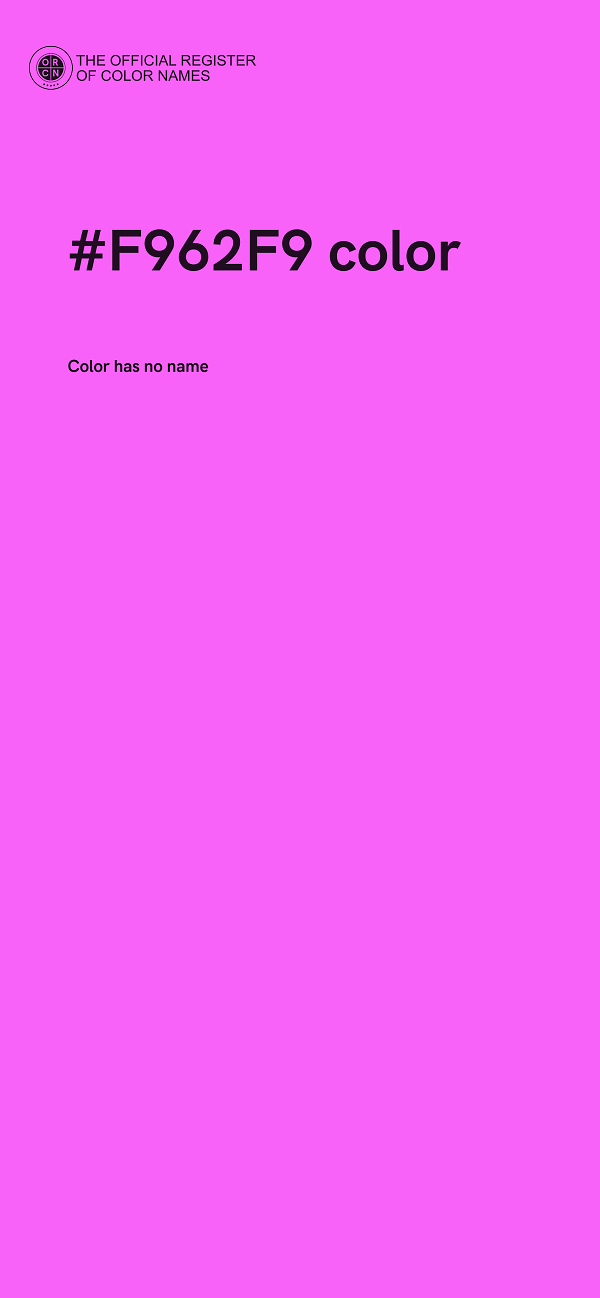 #F962F9 color image