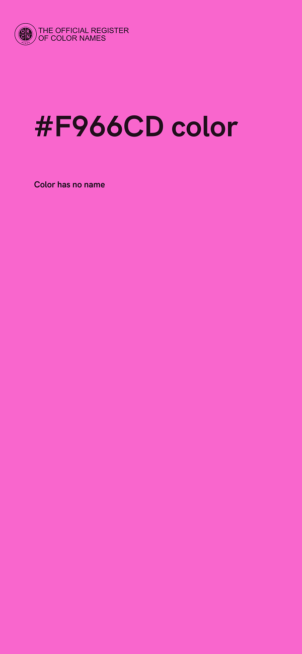 #F966CD color image
